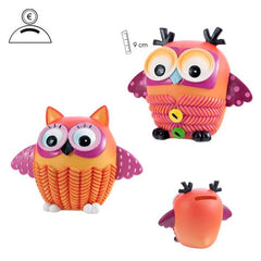 HUCHA BUHO 9 CM COLORES SURTIDOS | PAPELERIA JAVIER | 1 UNIDAD | 8435266153269