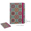 Libreta Cuadros Borde Color Azahar A6 PAPELERIA JAVIER