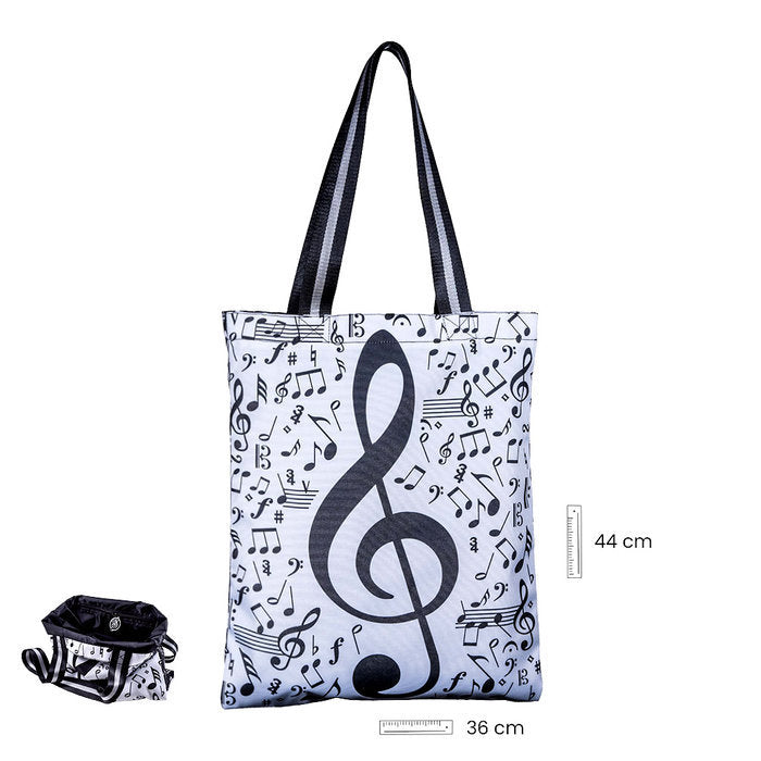BOLSA TELA MUSICA | PAPELERIA JAVIER | 1 UNIDAD | 8435266158165