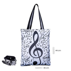 BOLSA TELA MUSICA | PAPELERIA JAVIER | 1 UNIDAD | 8435266158165