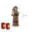 FIGURA SAN ANTONIO CON NIÑO INFANTIL 13 CM | FIGURAS SANTOS JAVIER | 1 UNIDAD | 8435266233077