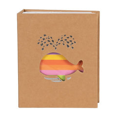 ALBUM ESLIPIN PARA 100 FOTOS BALLENA 11,4X15,2 HOJA BLANCA | 1 UNIDADES | (DEMARK)