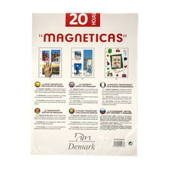 HOJAS MAGNETICAS 9820 | 1 UNIDADES | (DEMARK)