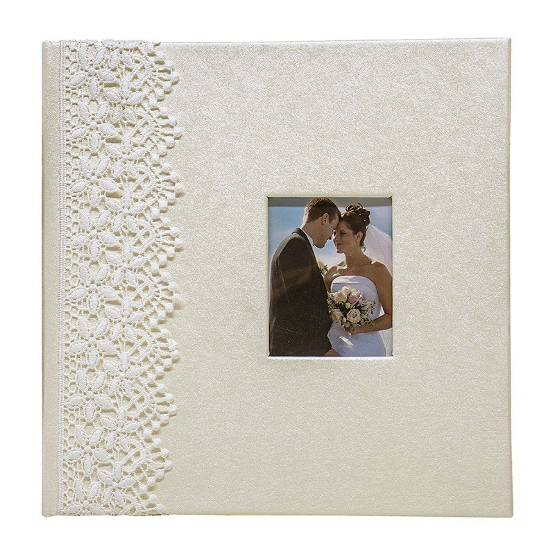 ALBUM CARTULINA 25X25 CON 20 HOJAS CREMA CON PAPEL CRISTAL | 1 UNIDADES | (DEMARK)