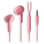 Auriculares Intraurales Rosa con Microfono Jack 3,5 mm Lurbe Group S.A. NGS