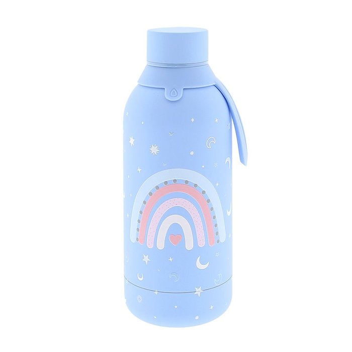 BOTELLA TERMO ACERO 500 ML ARCOIRIS | LOVELY STORY | 1 UNIDAD | 8435458069859