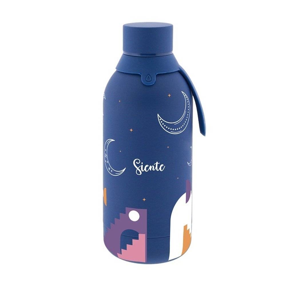 BOTELLA TERMICA 500ML DARK BLUE SIENTE | LOVELY STORY | 1 UNIDAD | 8435458185580