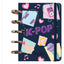Cuaderno A6 100 hojas cuadrícula Dark Blue K-pop Lovely Story