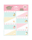 ETIQUETAS ESCOLARES PUSHEEN FOODIE COLLECTION | 10 UNIDADES | (GRUPO ERIK EDITORES)