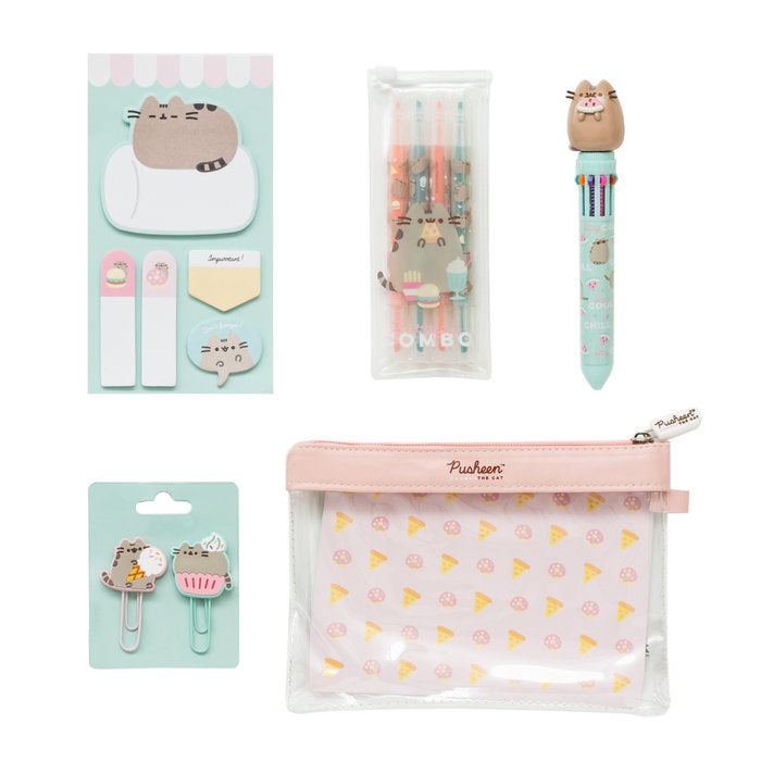 KIT DE PAPELERIA PUSHEEN FOODIE COLLECTION | GRUPO ERIK ME | 1 UNIDAD | 8435497253073