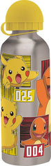 BOTELLA ALUMINIO 500ML SURTIDO 3 DISEÑOS POKEMON | KIDS LICENSING | 1 UNIDAD | 8435507860840