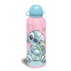 BOTELLA ALUMINIO 500 ML STITCH | KIDS LICENSING | 1 UNIDAD | 8435507885386