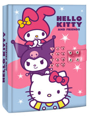 DIARIO SECRETO CON SONIDO HELLO KITTY & FRIENDS | 1 UNIDADES | (KIDS LICENSING)