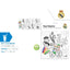 SET DE COLOREAR CON STICKERS REAL MADRID | KIDS LICENSING | ENVASE 24 UDS. UNIDAD | 8435507892926