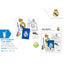 Set de colorear con cuaderno Real Madrid Kids Licensing