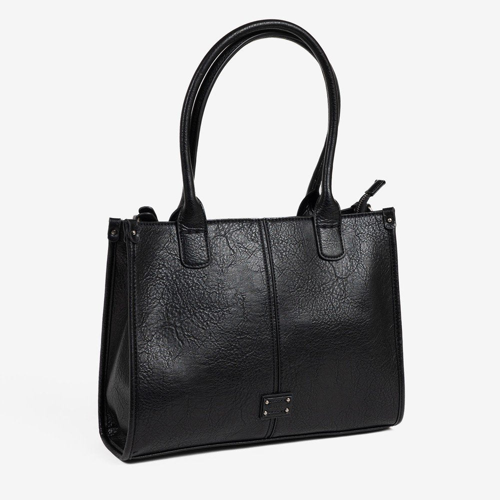 BOLSO DOBLE ASA NEGRO SERIE NEW CLASSIC | MATTIES | 1 UNIDAD | 8435547233413