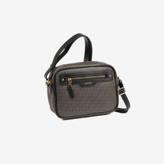 BOLSO BANDOLERA CON BOLSILLO DELANTERIO NEGRO SERIE SELVA | MATTIES | 1 UNIDAD | 8435547237183