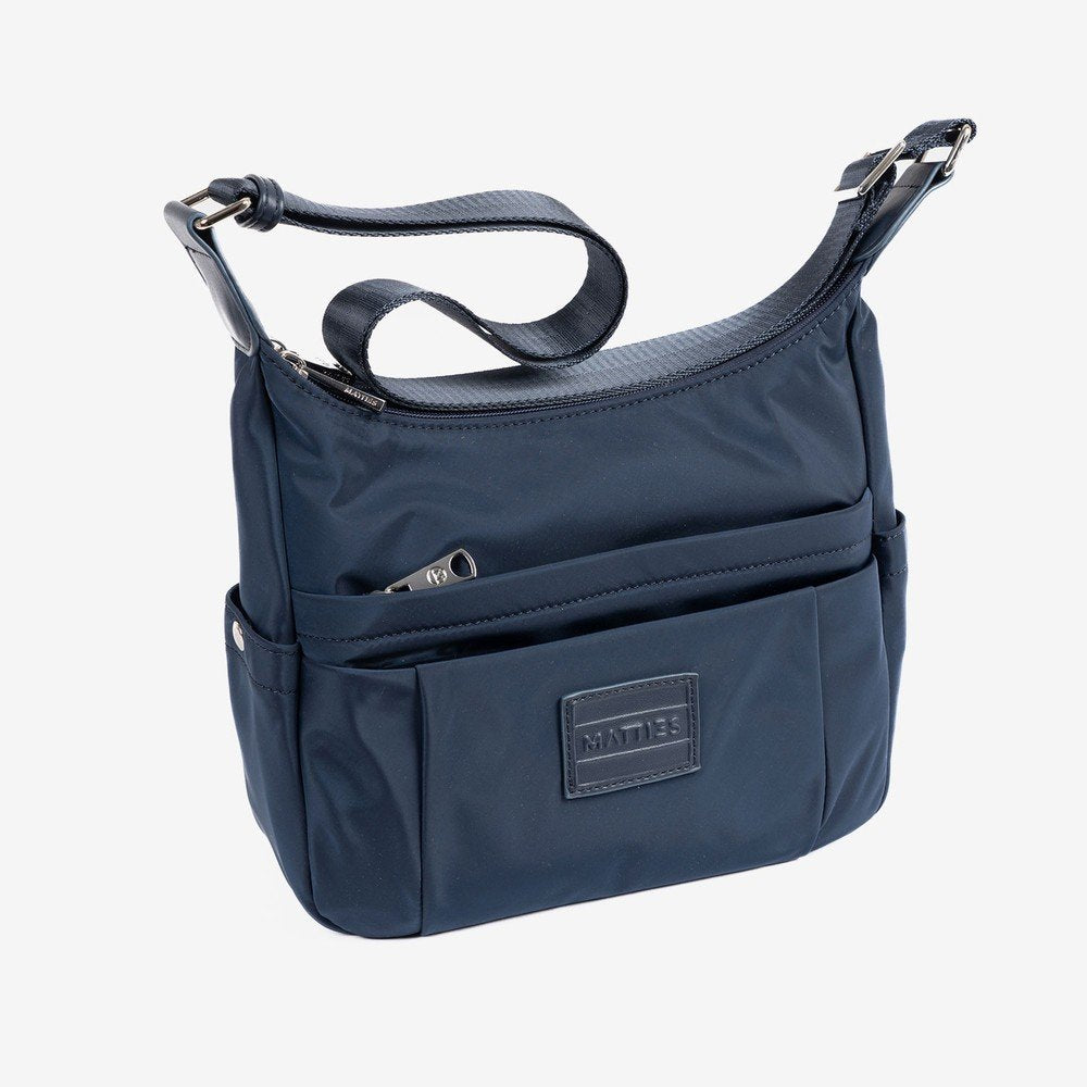 BOLSO BANDOLERA JENNA AZUL 26X20CM | MATTIES | 1 UNIDAD | 8435547244396