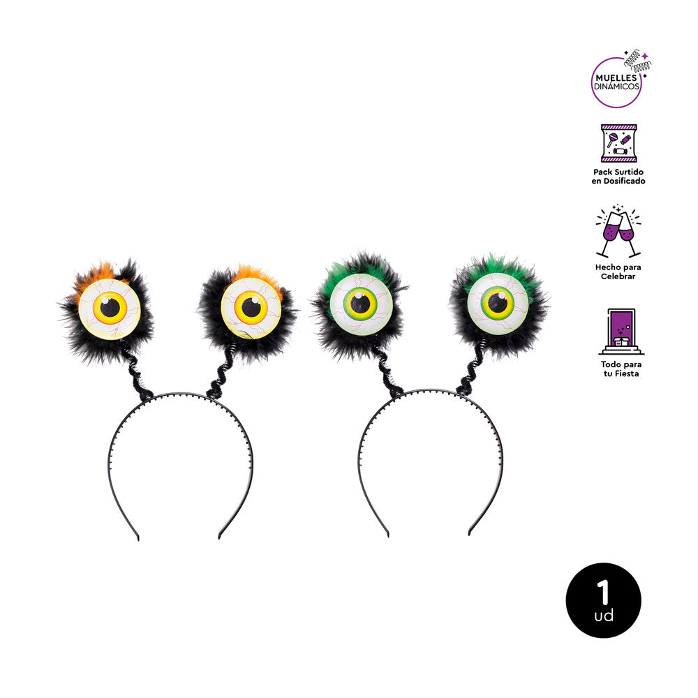 DIADEMA OJO SANGRE SURTIDOS | AMBER MOOD OH YEAH | ENVASE 12 UDS. UNIDAD | 8435557718870