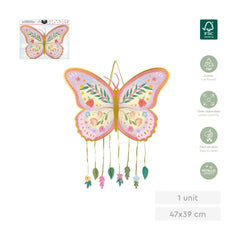 PIÑATA MARIPOSA 54,5 X 38 CM CARTON 1 UD | AMBER MOOD OH YEAH | ENVASE 12 UDS. UNIDAD | 8435557731183