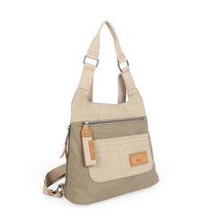 MOCHILA ANTIRROBO ABILENE BEIGE 11X29X30 | ARSAMAR ENTERPRISE