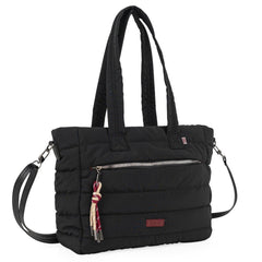 BOLSO SHOPPER CON BANDOLERA BRESCIA NEGRO | ARSAMAR ENTERPRISE | 1 UNIDAD | 8435583594950