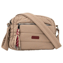 BOLSO BANDOLERA BRESCIA 24 X 18 CM TAUPE | ARSAMAR ENTERPRISE | 1 UNIDAD | 8435583595025