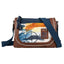Bolso bandolera Sirmione azul 25 x 18 cm Marino Papelería del Paseo