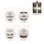 Juego de 4 Vasos 350 ml DCASA