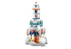 MAQUETA BLOQUES CONSTRUCCION SPACE EXPLORATION ROCKET | ROLIFE MADNESSTOYS MAQUETAS | 1 UNIDAD | 8435691400280