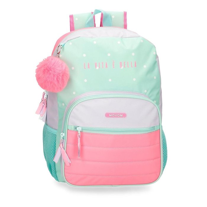 MOCHILA INFANTIL MOVOM LA VITA E BELLA 38 CM ADAPT A CARRO | JOUMMA BAGS
