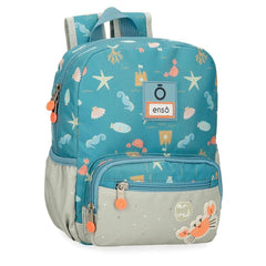 MOCHILA INFANTIL ENSO MR CRAB 28 CM | ENSO