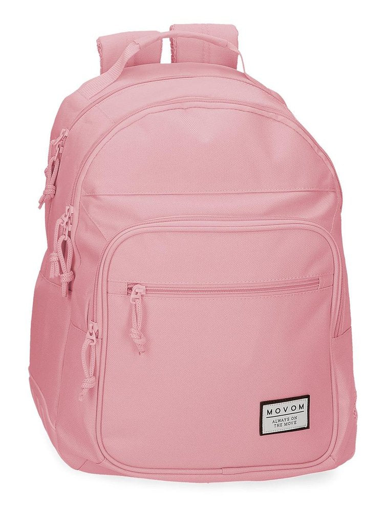 MOCHILA DOBLE MOVOM ALWAYS ON MOVE ADAPT A CARRO ROSA 44CM | JOUMMA BAGS
