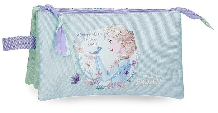 ESTUCHE TRIPLE FROZEN CLOSE TO THE HEART | JOUMMA BAGS