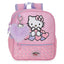 Mochila Guarderia 25x23 Hello Kitty Hearts & Dots Adapt a Ca JOUMMA BAGS LICENCIAS