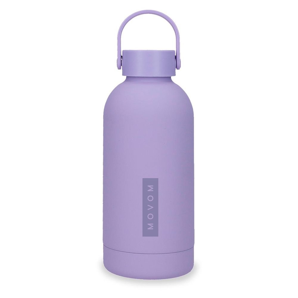 BOTELLA TERMICA ACERO 350ML MOVOM ALWAYS ON THE MOVE LILA | BOTELLAS JOUMMA BAGS | 1 UNIDAD | 8435692799031
