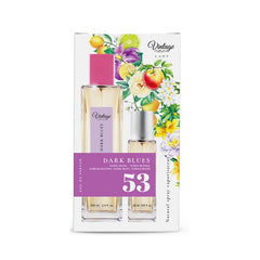 ESTUCHE AGUA DE PERFUME DARK BLUES Nº53 100ML+30ML | NATUAROMATIC GEL | 1 UNIDAD | 8435735301429