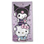 TOALLA PLAYA MICROFIBRA HELLO KITTY 70 X 140CM | NEW IMPORT SL | 1 UNIDAD | 8435746909812