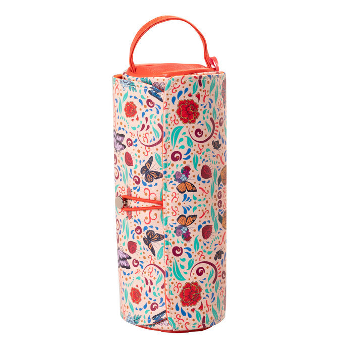 ESTUCHE ENROLLABLE FRIDA KAHLO VIVA LA VIDA | GRUPO ERIK EDITORES