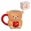 Taza 430ml Forma Oso Amor DCASA