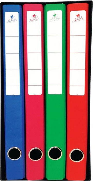 MODULO CARPETA GELTEX 4 ARCHIVADORES 2 ANILLAS 25MM SURTIDO | 1 UNIDADES | (MANIPULADOS MARIOLA S,L,)