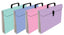 Pack 4 Maletines Fuelle Fº Acordeón 6 Bolsas Cartón Surtidos MARIOLA