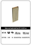 Paq/12 Sobre Bolsa Papel Kraft Color Oro 12x3x25cm Xs