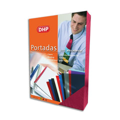 PORTADA GOFRADA PIEL Nº 8 1000 GR A4 65 FUCSIA FLUOR P/50 | 50 UNIDADES | (DHP COMERPA SLU)