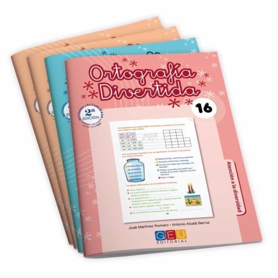 PACK 6º ORTOGRAFIA 16 17 18A 18B + ORGANIZADOR SEMANAL | AA,VV | GEU | 8436548133009