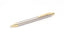 Estuche boligrafo cromo inox70 gold con clip dorado tinta azul
