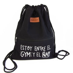 MOCHILA SACO DE CUERDAS GYM ÑAM | PEDRITA PARKER
