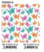 PAPEL REGALO BOBINA 62CM ORIGAMI VERDE-NARANJA-MAGENTA | ANDINA | 1 UNIDAD | 8436557050199
