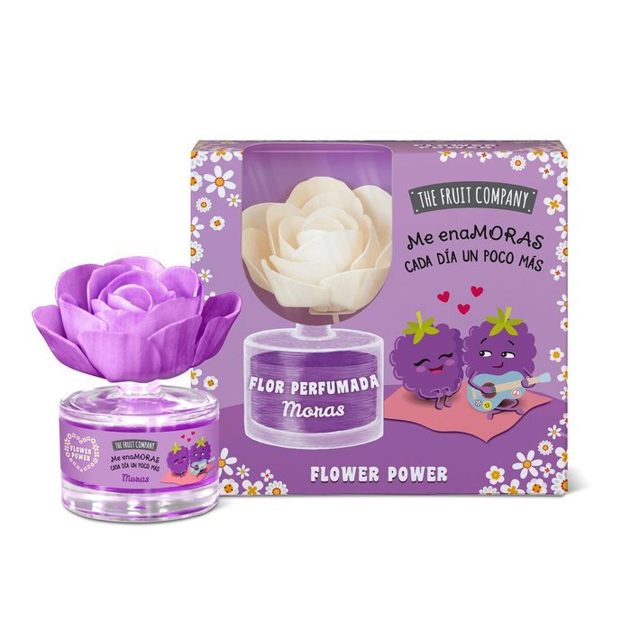 FLOR DIFUSORA FLOWER POWER MORAS 50ML TFC | THE FRUIT COMPANY | 1 UNIDAD | 8436559714167