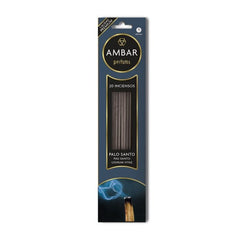 INCIENSO PALO SANTO VARILLAS AMBAR | AMBAR | ENVASE 24 UDS. UNIDAD | 48436559716350